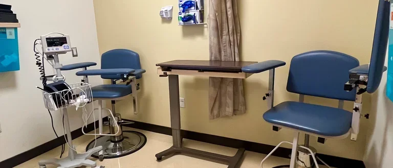 CTRC Phlebotomy Station