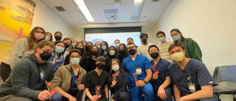 Med Mentors with RAP students